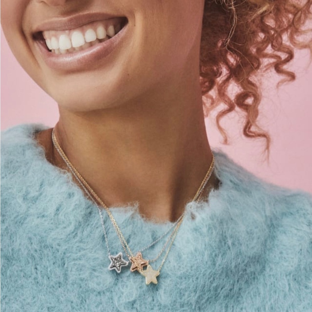 Kendra Scott Drusy Star Necklace